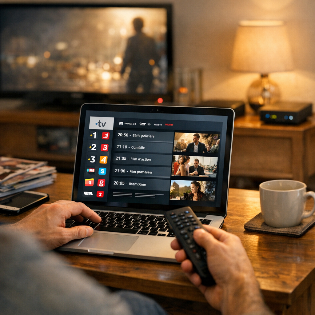 Programme TV en ligne&nbsp;: France TV, TNT et box sans se perdre