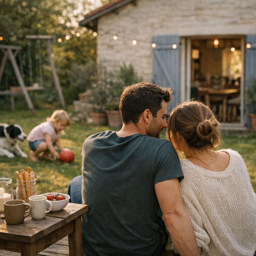 Une vie de famille comme une autre, loin du bruit médiatique